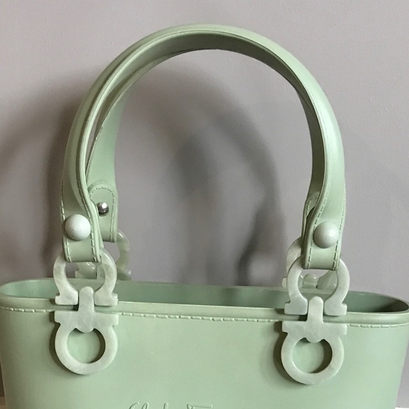 🔴🔵🔶✅ *sold *Rubber * Salvatore Ferragamo Bag* - Picture 5 of 6